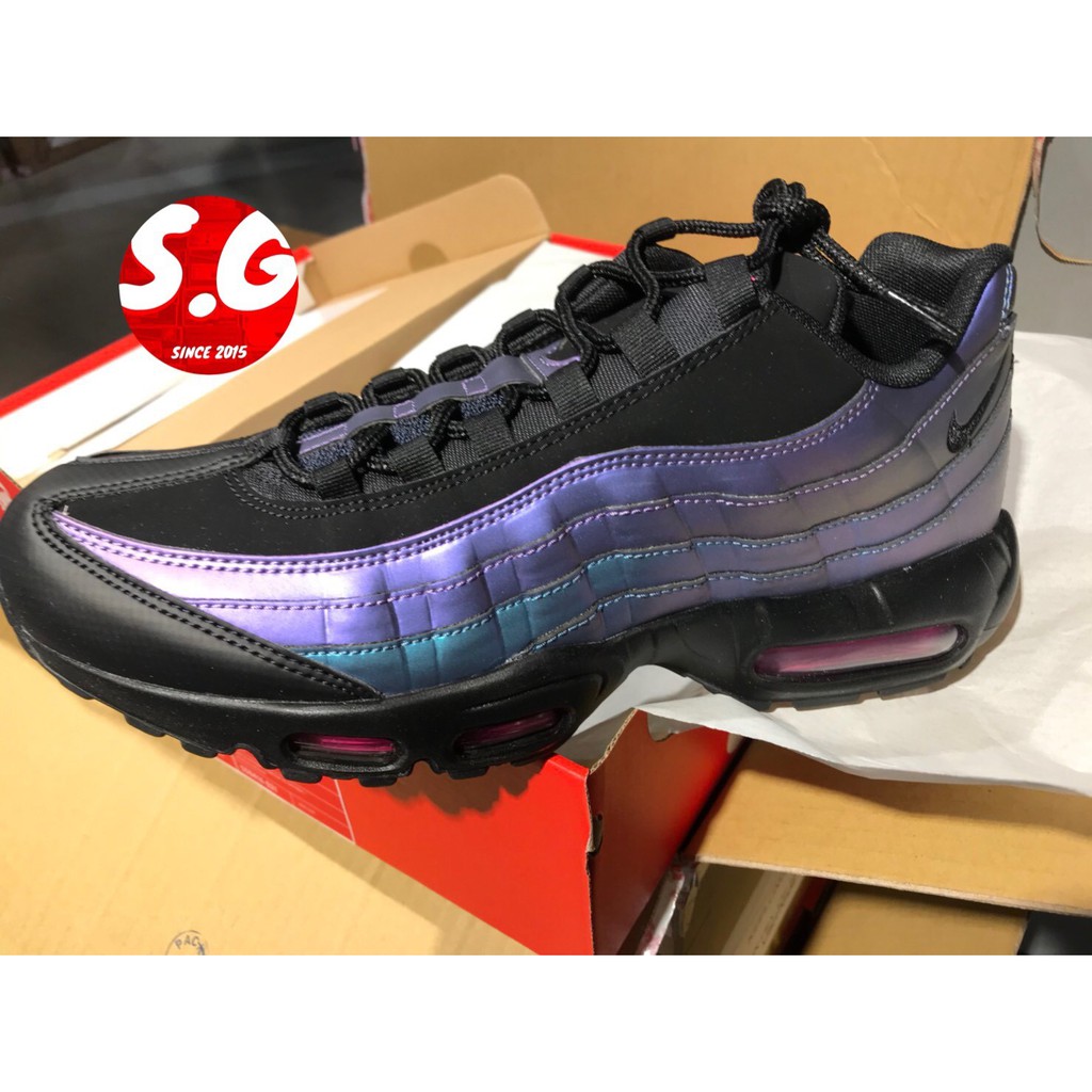 S.G NIKE AIR MAX 95 PRM 藍紫 氣墊 慢跑鞋 男女鞋 538416-021