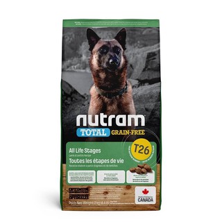 Nutram 紐頓-T26無榖全犬 (低敏羊肉) 【潔牙大顆粒】成幼犬狗飼料