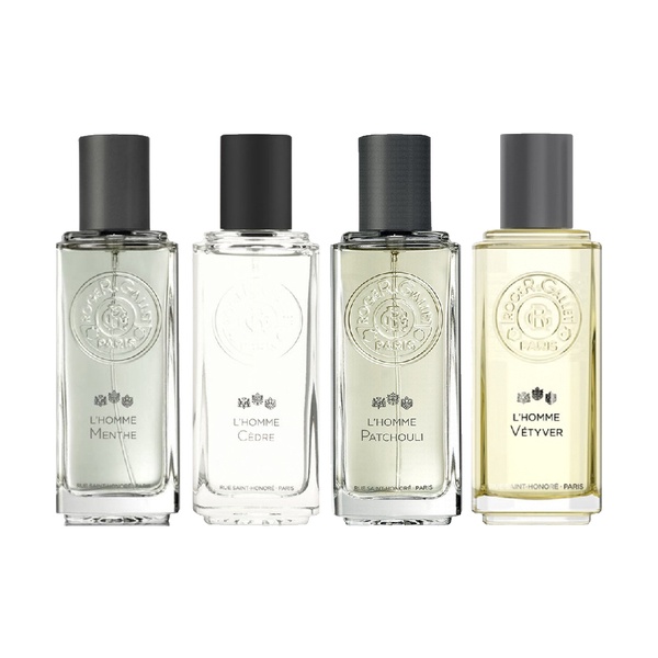 Roger Gallet 男士淡香水 100ml 雪松/廣藿香/岩蘭草/薄荷