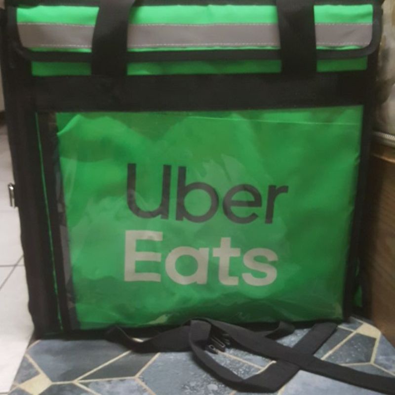 ubereats 官方大包-保溫袋 （九成新）送全新遮陽傘