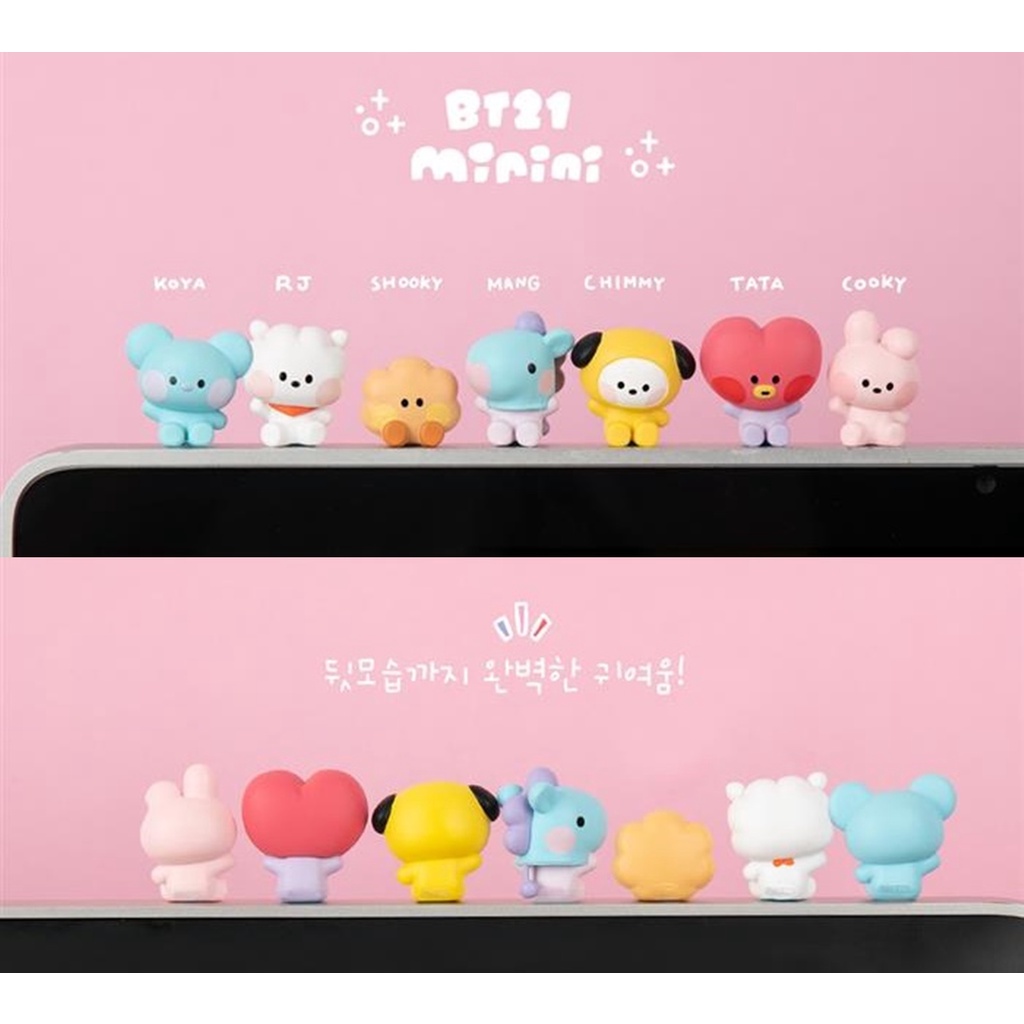 【預購】BT21 MININI 螢幕公仔 x LINE FRIENDS MININI MONITOR FIGURE