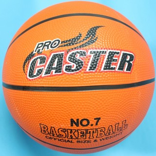 CASTER 籃球 7號籃球 橘色籃球 /一個入 一般標準籃球 -群