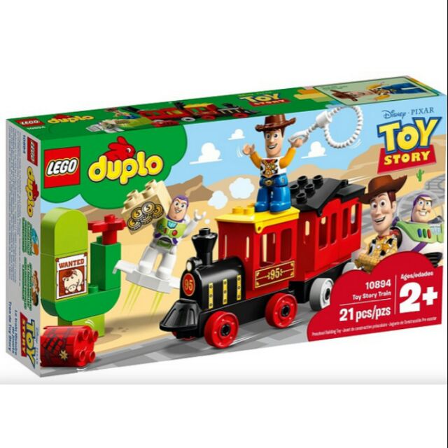 樂高 LEGO 10894 DUPLO TOY Story Train 玩具總動員