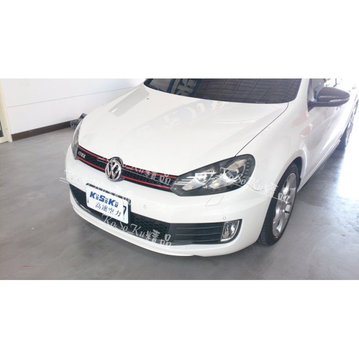 【KoSoKu高速】福斯 VW golf6 GOLF 6 GTI 樣式 前保桿 PP材質含配件 另售 側裙 後保桿