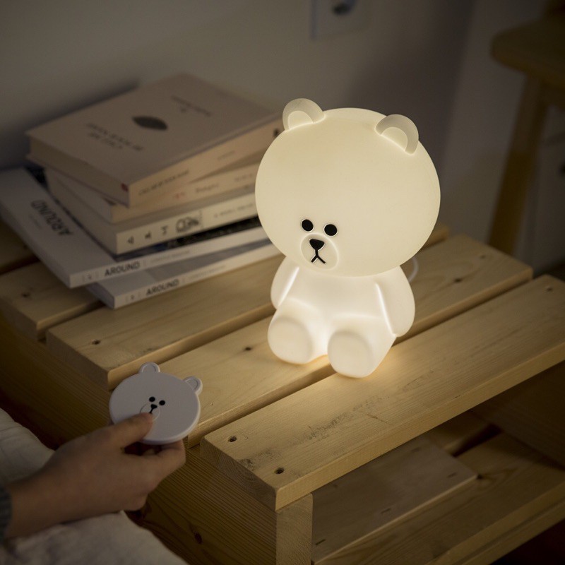 《最後一個》正版熊大造型夜燈line friends 韓國 送禮禮物禮品 裝飾品 擺飾品