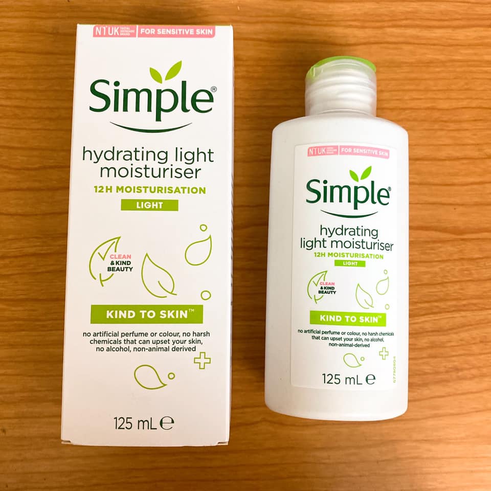 【現貨】Simple 清妍  親膚系列 清透保濕乳液 125ml 原廠公司貨 臉部保濕乳液 身體保濕乳液