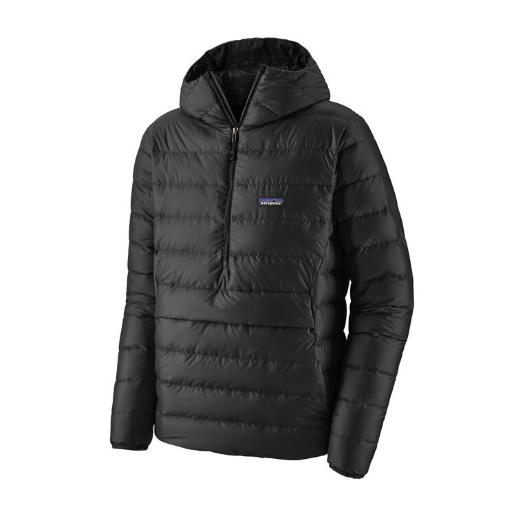 【現貨】PATAGONIA 羽絨 衝鋒衣 罩衫 外套 HOODY PULLOVER 男生 黑色 咖啡橘 中層