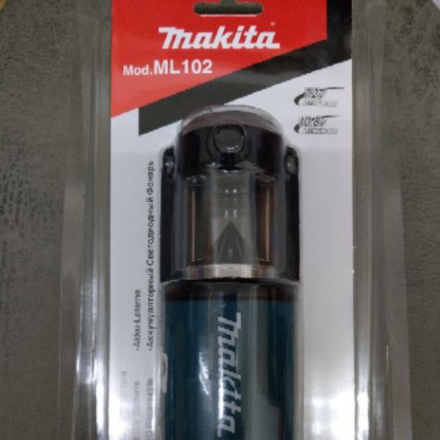 makita 牧田 7.2V 及 10.8V 可用二用照明燈 手電筒 露營燈 ML102 單機