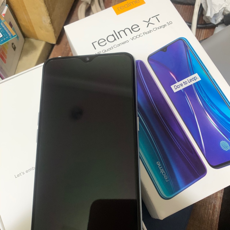 Realme XT 高通S712 高階處理器 8G/128G 螢幕指紋 保固18個月 全新只開機測試一天