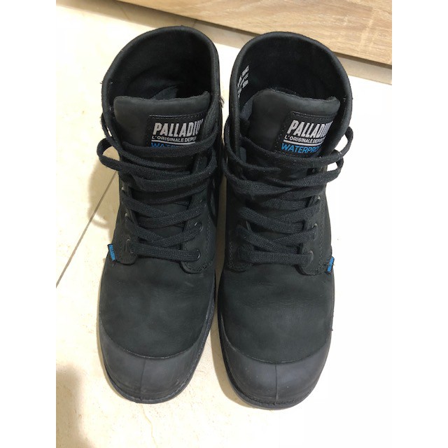 購於Costco - palladium 黑色中筒防水鞋/防水靴