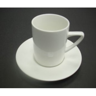 直深咖啡杯盤組 整組 瓷器 白 咖啡杯盤 碟 杯