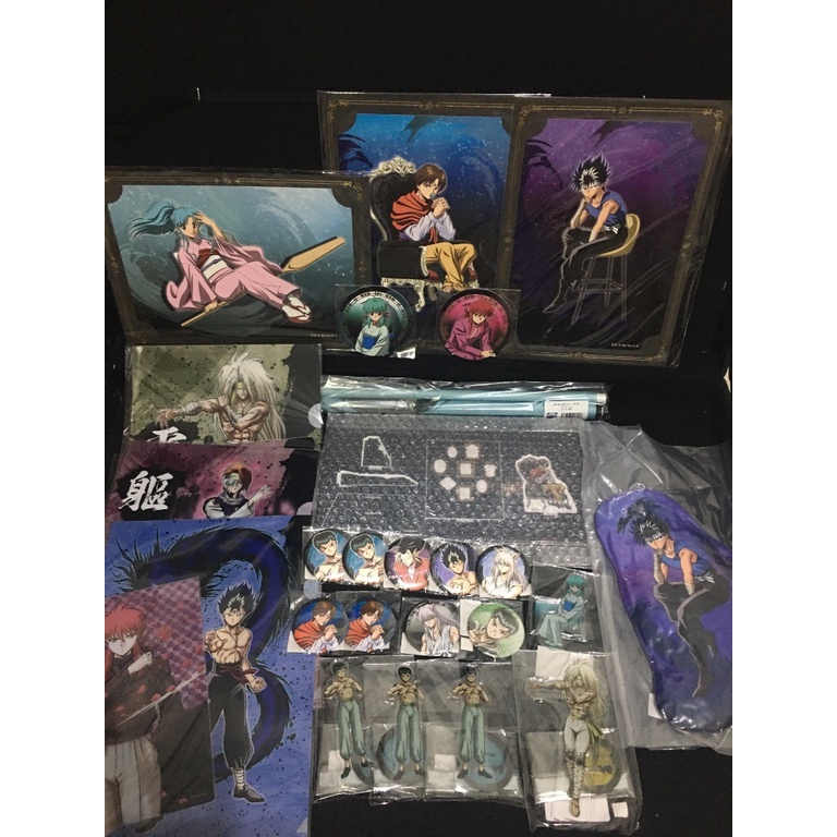 幽遊白書 web一番賞 第5、6彈藏馬、南野秀一、飛影、雪菜、浦飯幽助、小閻王、牡丹、雷禪