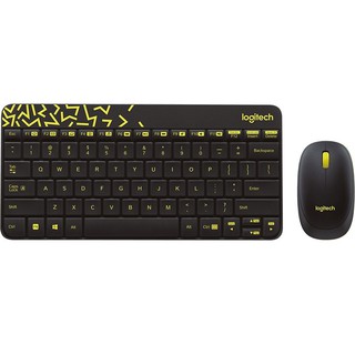 電子街3C特賣會 全新 羅技 LOGITECH 無線滑鼠鍵盤組 MK240 nano (白底/紅邊)(黑底/黃邊)
