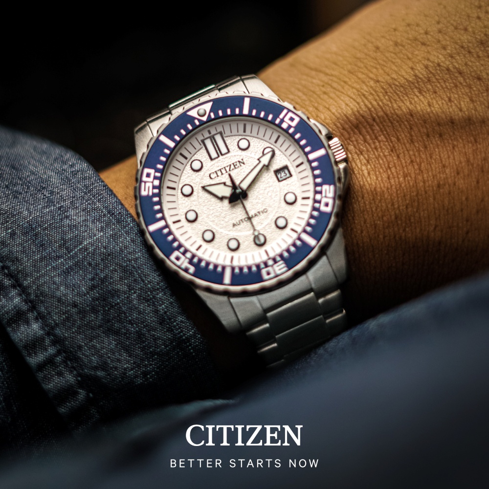 CITIZEN 星辰 Mechanical 馬卡龍撞色機械錶-白43mm(NJ0171-81A)