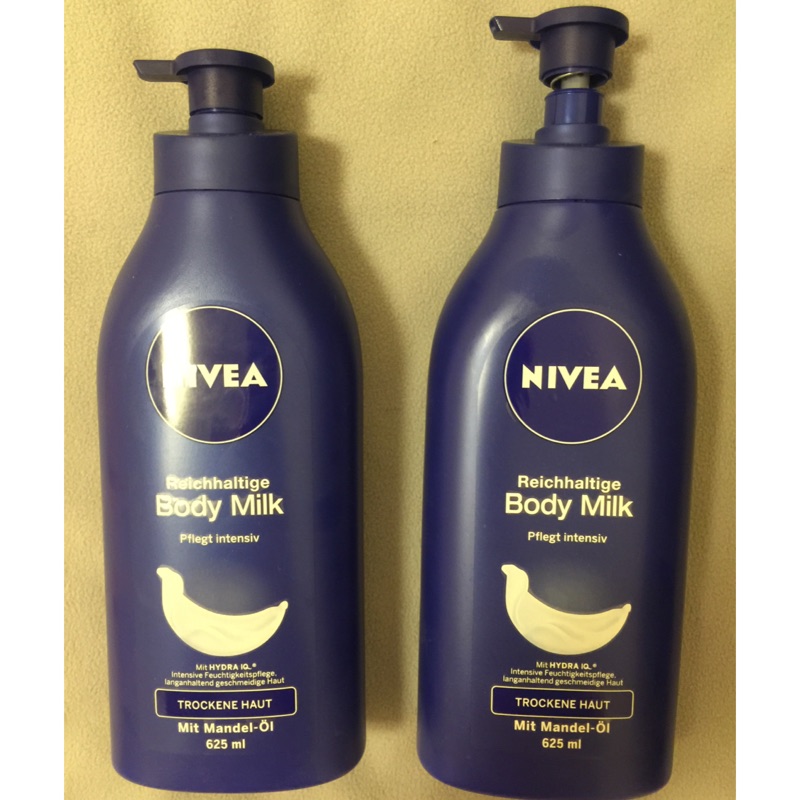 買一送一 NIVEA 妮維雅 滋養潤膚乳液 歐洲配方 625ml
