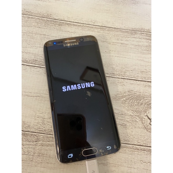 二手三星Galaxy S6 edge 128G 藍紫色 8 成新
