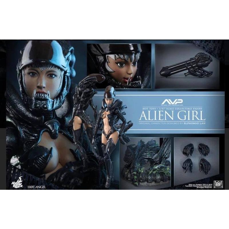野獸國 Hot Toys AVP HAS002 異形戰場 異形聖約 異形 Predator Alien Girl 異形女