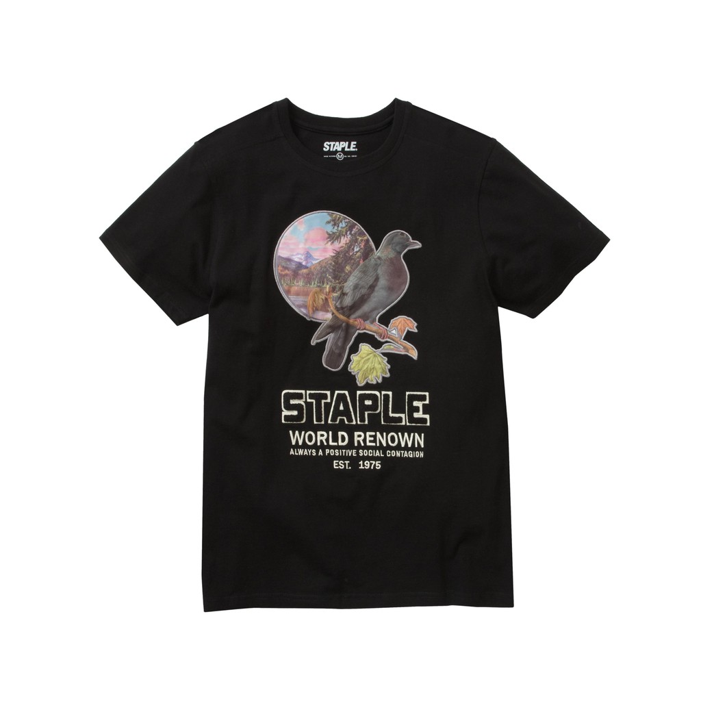 美國 STAPLE BIRDWATCHER S/S TEE 休閒短袖上衣 黑色