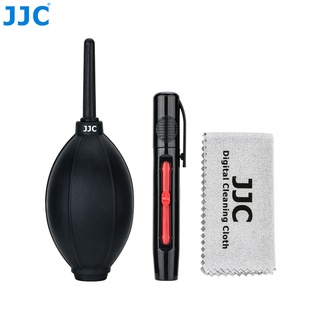 JJC 3合1相機清潔套裝 除塵清潔吹球氣吹 鏡頭清潔筆 超細纖維清潔佈用於清潔相機機身 鏡頭 濾鏡等其它光學部件