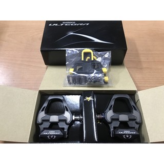 火雞Tth 公司貨Shimano Ultegra R8000 PD-R8000 SPD-SL碳纖維卡踏板 附鞋底板扣片