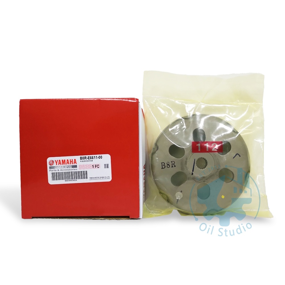 《油工坊》YAMAHA 山葉 原廠 B8R 勁戰六代 水冷bws FORCE 2.0 車系 碗公 離合器殼整體