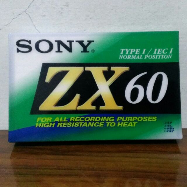 SONY ZX60 錄音卡帶/全新未拆