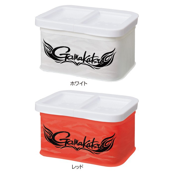 源豐釣具 GAMAKATSU 新款 南極蝦餌盒 (2部屋) M號 GM-2441 餌盒 誘餌盒