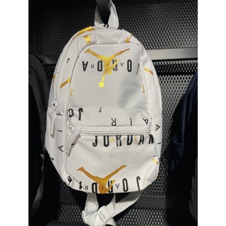 Nike 後背包 Jordan Air Backpack 喬丹 筆電夾層 雙肩背 白金 JD2143005TD-002