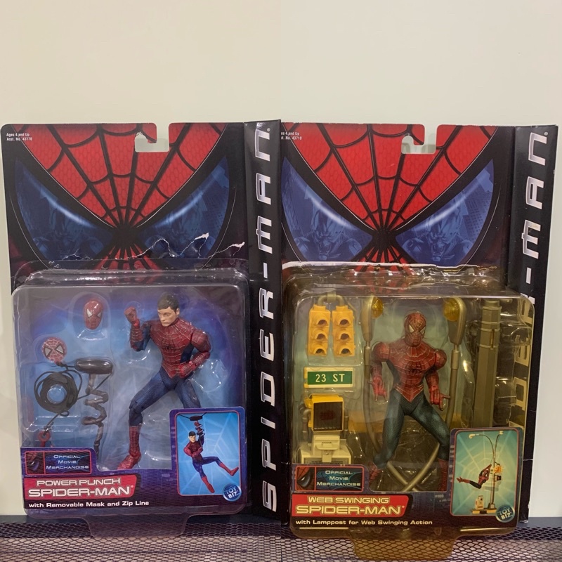 TOYBIZ 蜘蛛人1 SPIDER-MAN 1 蜘蛛人 電影 吊卡