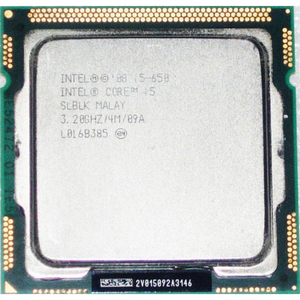二手CPU 中古CPU I5-650 I5-750 1156腳位