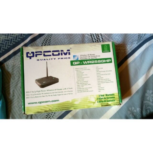 QPCOM QP-Wr258GHP wifi分享器 最適合單人小套房使用
