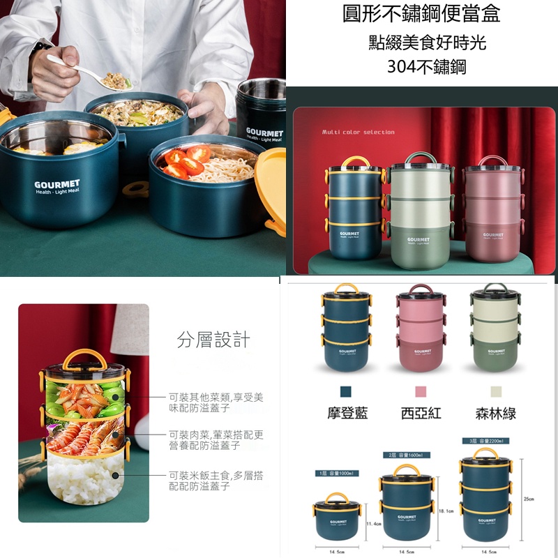 高仿錶 熱銷推薦 304不銹鋼保溫飯盒上班族帶蓋學生女 大容量餐盒微波爐加熱便當盒日式分格便當盒野餐飯盒環保密封餐盤可微波餐盒 I Position 優惠推薦