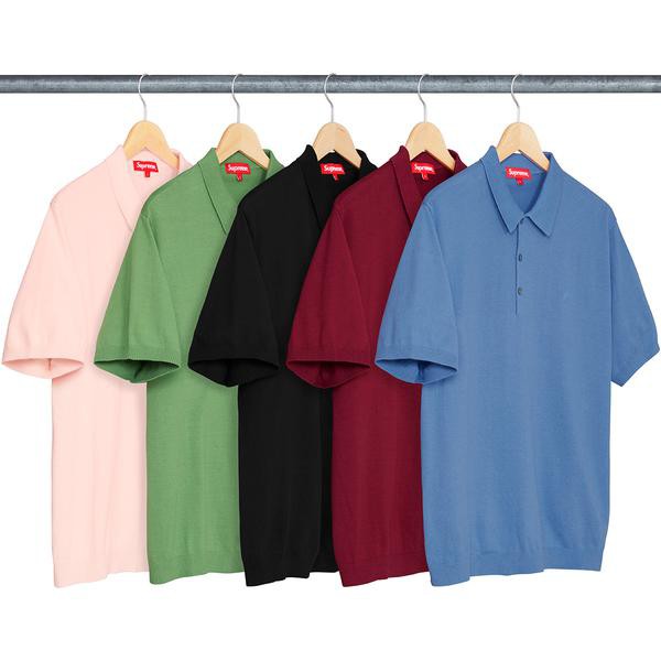 supreme knit polo