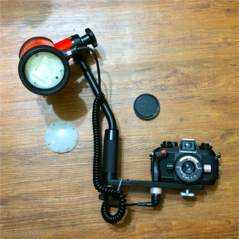 水下攝影組 NIKONOS IV + 35mm f2.5水下鏡頭+105水下閃燈組