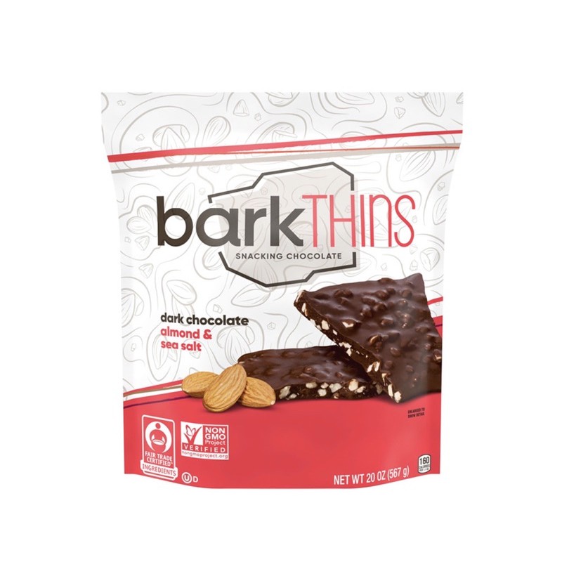 現貨·BarkTHINS 海鹽杏仁黑巧克力脆片 567公克 Costco 好市多 代購