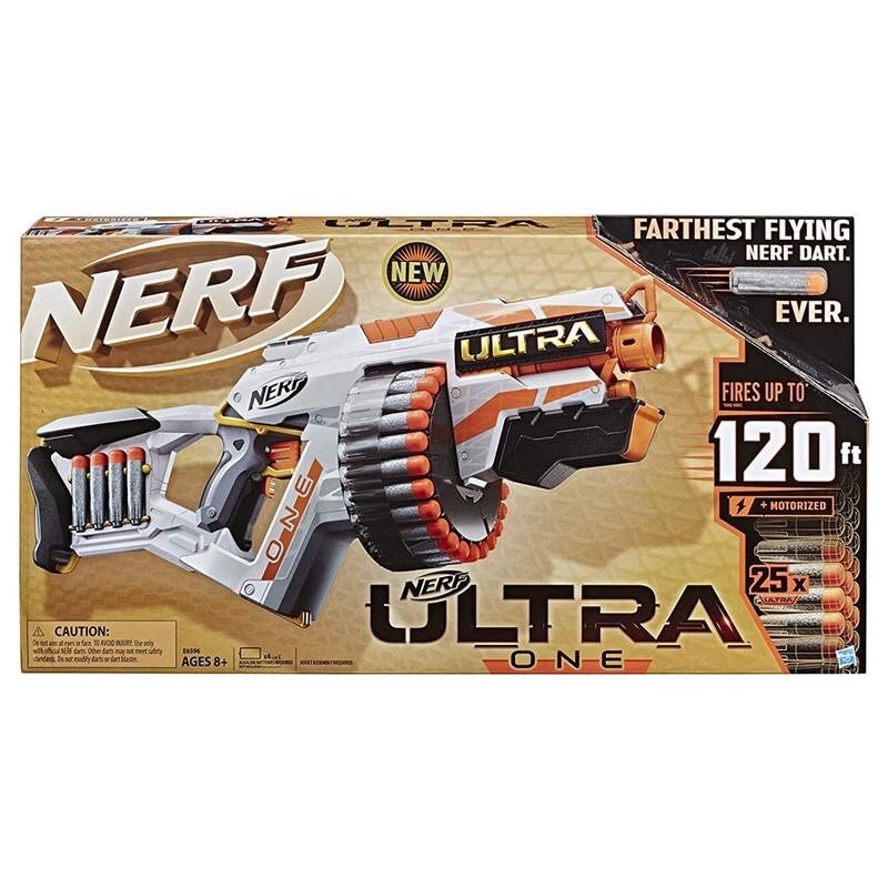 全新現貨 孩之寶 NERF ULTRA ONE 極限系列一號 電動 左輪 實心保麗龍彈 軟彈 射擊 灰板機