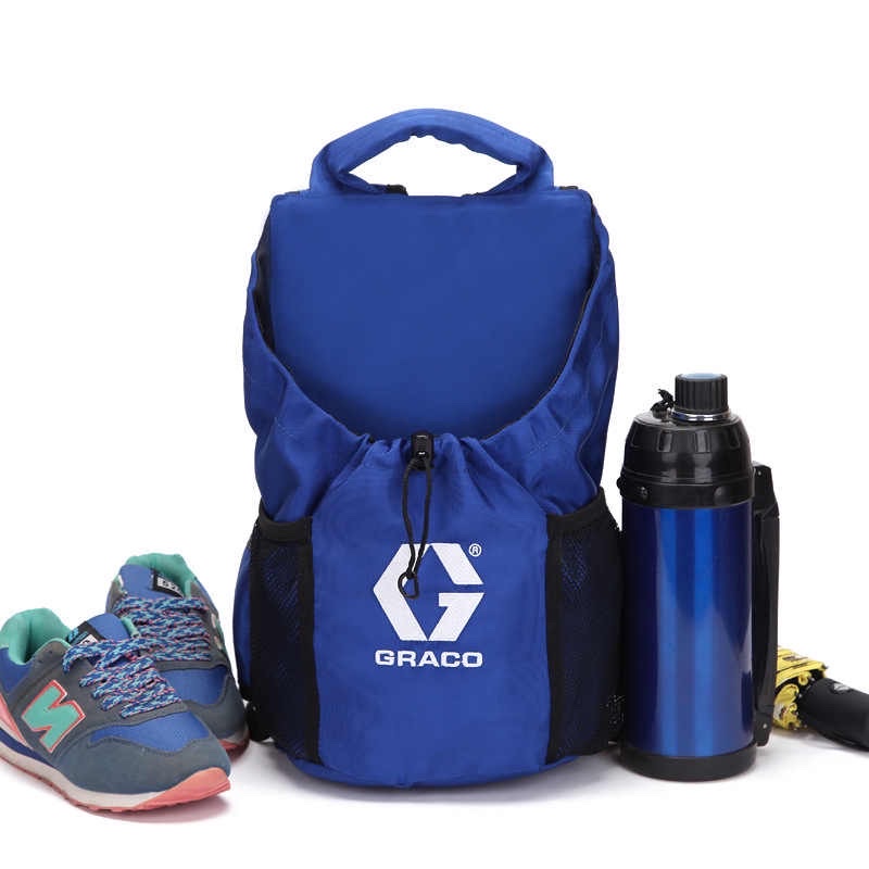 全新品 現貨 GRACO 美國品牌 藍色多功能用途運動登上休閒後背包 球拍包 硬板背包