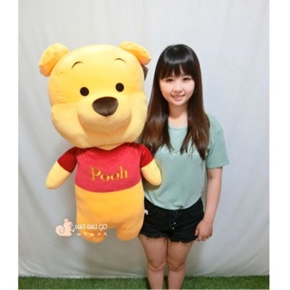 小熊維尼超大娃娃~小熊維尼長抱枕玩偶~POOH~維尼小熊~小熊維尼~維尼娃娃