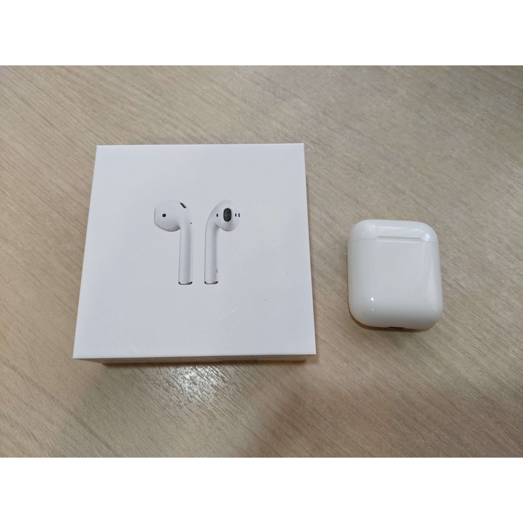 Apple Airpods 一代/二手/藍芽耳機 MMEF2TA/A 蘋果台灣公司貨