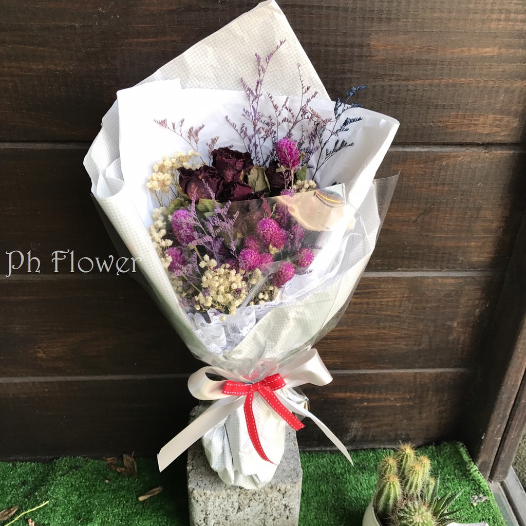 8月開館免運費 花束微醺酒紅玫瑰 情人節花束 限中和土城板橋 蝦皮購物