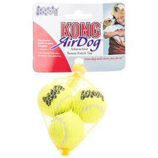 美國 KONG AIR DOG 耐咬 啾啾 網球 玩具 AST5（XS）