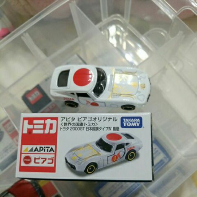 Tomica 世界國旗 2000GT 日本鳳凰 全新未拆