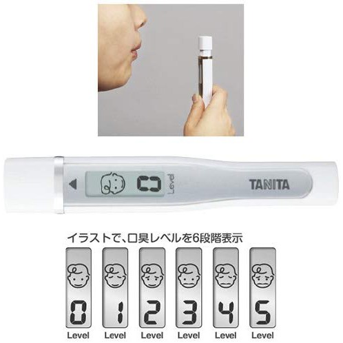 [日本] TANITA 口臭檢測器 HC-150S HC-150 HC150 6段顯示  EB-100新款