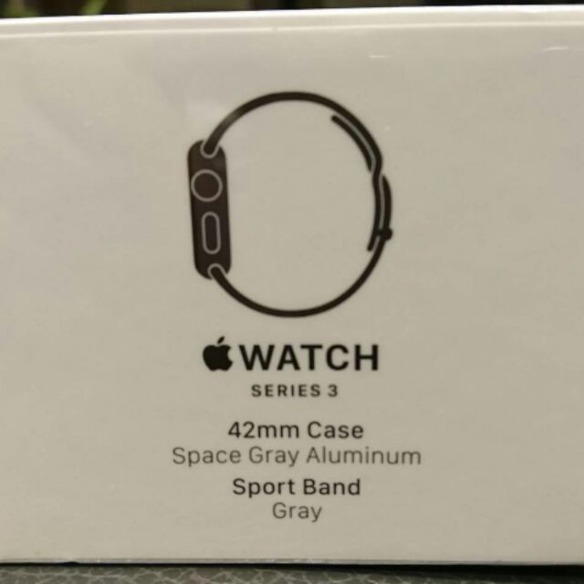 尾牙抽中apple watch series3-42mm灰黑色。全新未拆封！