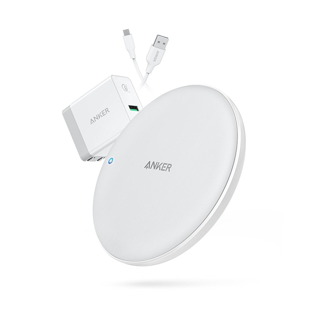 預購 Anker Powerwave7 5w Quickcharge 3 0急速充電器 蝦皮購物