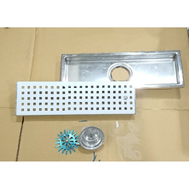 阿水師diy 10x40公分地排1吋半2吋st 集水槽排水地板落水頭防蟲防臭防蟑水門地排 蝦皮購物