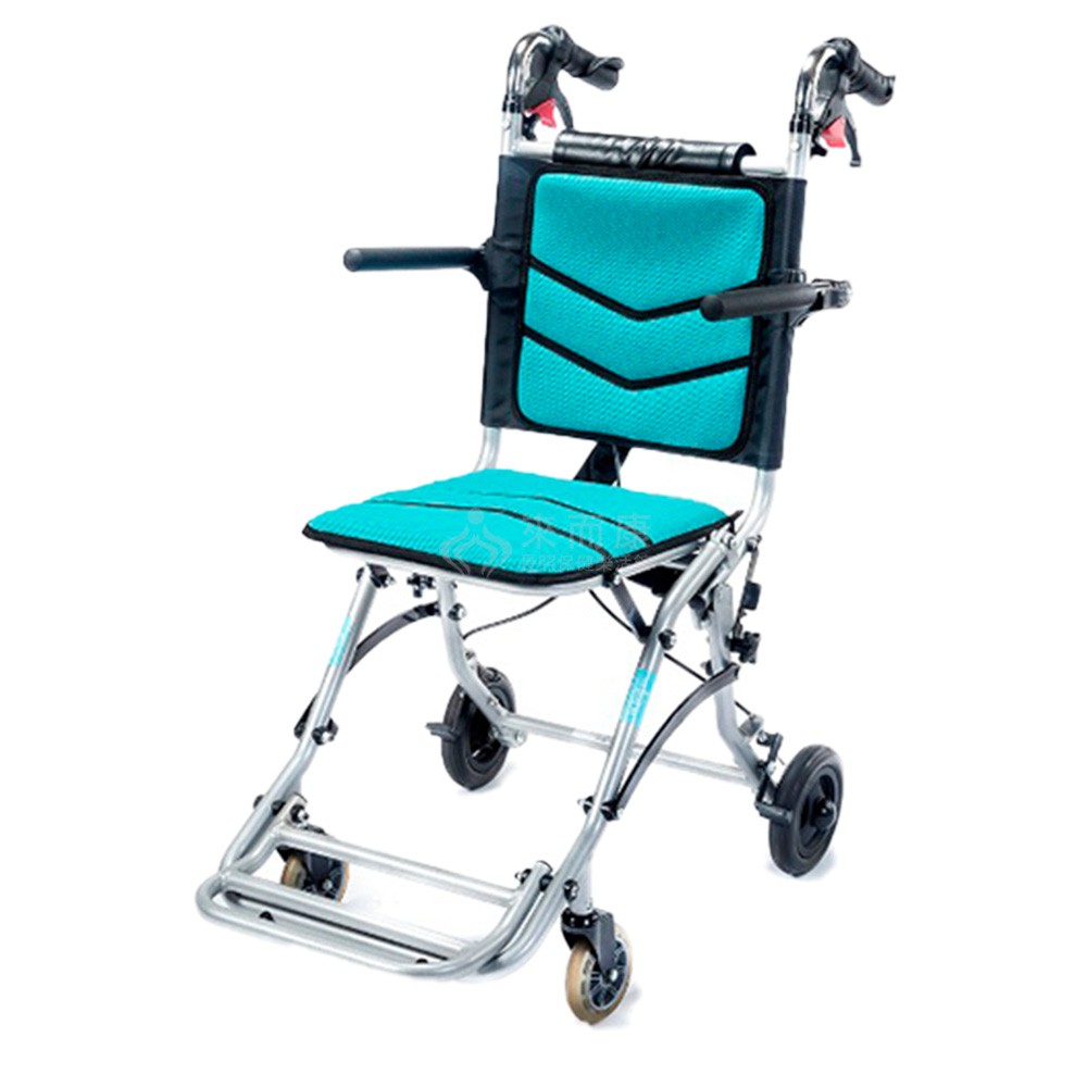 來而康 艾品兒 機械式輪椅 IC-300 運輸椅 旅行輕便款 含安全帶 輪椅B款補助 贈輪椅置物袋