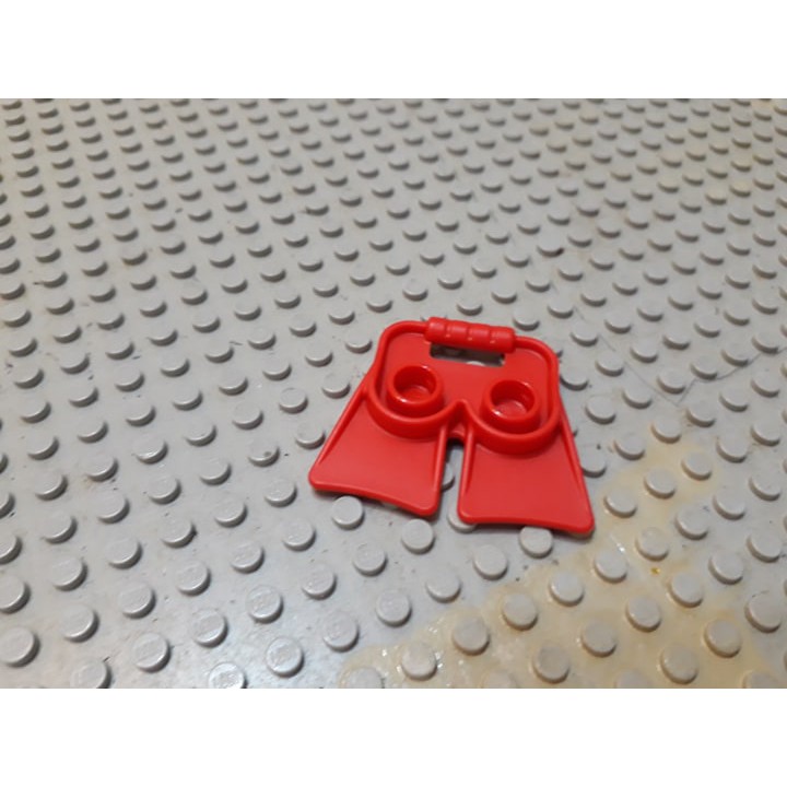 【點點小豆】LEGO 樂高 DUPLO 得寶 紅色 人偶配件 蛙鞋 如圖！