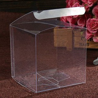 【台灣現貨速發】PVC透明盒 (9*9*9公分)｜塑膠盒 展示盒 公仔盒 選物機 保護盒