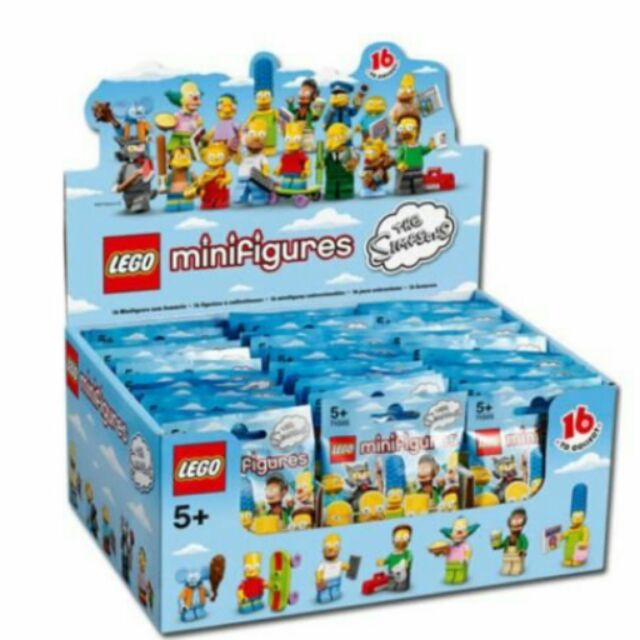 全新 未拆封 樂高 71005 辛普森家族 60隻一盒 LEGO Simpsons Minifigures 